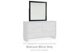 Furniture City Houma - Ashley Furniture - Kraeburn Bedroom Mirror - Bedroom Mirror / Brown/Black - B496-36