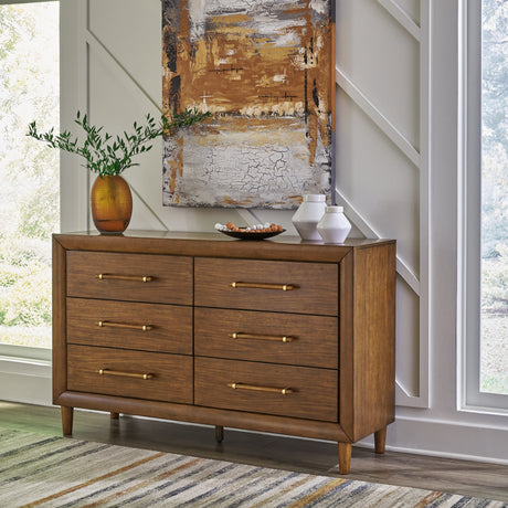 Furniture City Houma - Ashley Furniture - Lyncott Dresser - Dresser / Brown - B615-31