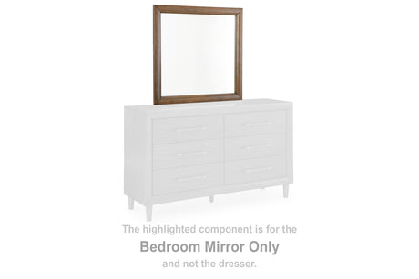 Furniture City Houma - Ashley Furniture - Lyncott Bedroom Mirror - Bedroom Mirror / Brown - B615-36