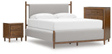 Furniture City Houma - Ashley Furniture - Lyncott King Upholstered Bed, Chest and Nightstand - King Upholstered Bed, Chest and Nightstand - B615B13