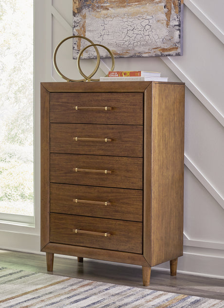 Furniture City Houma - Ashley Furniture - Lyncott Bedroom - Dresser / Brown - B615-31