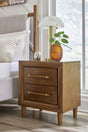 Furniture City Houma - Ashley Furniture - Lyncott Nightstand - Two Drawer Night Stand / Brown - B615-92