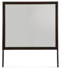Furniture City Houma - Ashley Furniture - Neymorton Bedroom Mirror - Bedroom Mirror / Dark Grayish Brown - B618-36
