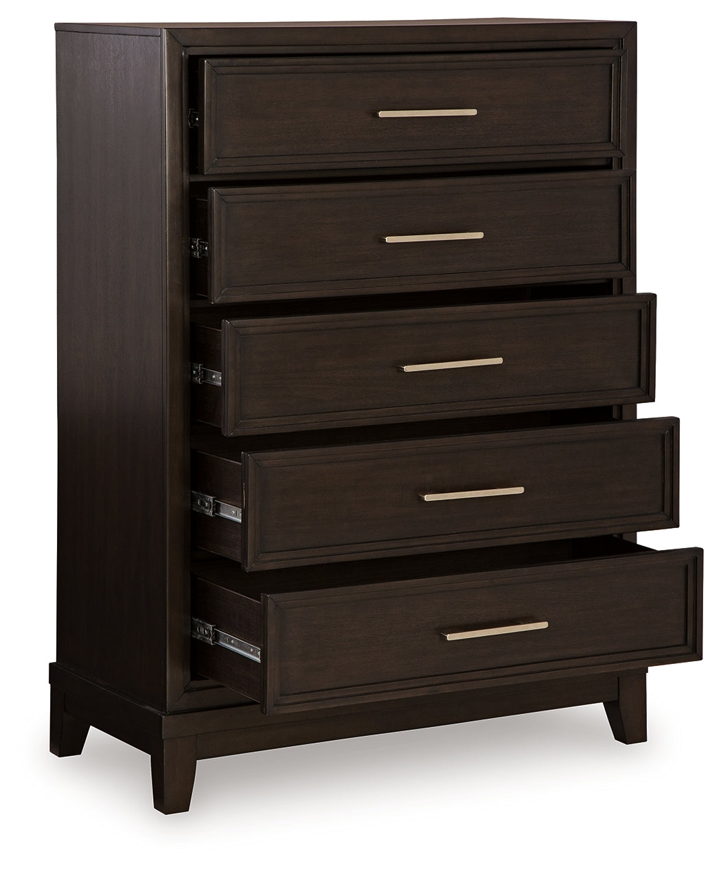 Neymorton King Panel Bed, Dresser, Mirror, Chest and 2 Nightstands