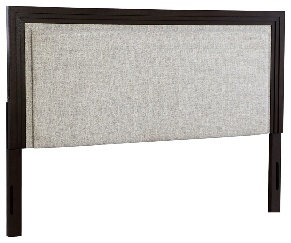 Neymorton Queen Upholstered Panel Headboard, Dresser and Mirror