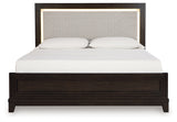 Neymorton King Panel Bed, Dresser, Mirror and Nightstand