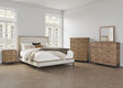 Furniture City Houma - Ashley Furniture - Tomtyn Queen Upholstered Bed - Queen Upholstered Bed / Light Brown - B622B2