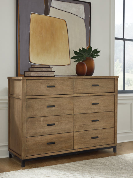Furniture City Houma - Ashley Furniture - Tomtyn Dresser - Dresser / Light Brown - B622-31