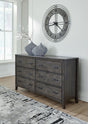 Furniture City Houma - Ashley Furniture - Montillan Dresser - Dresser / Grayish Brown - B651-31