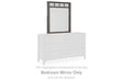 Furniture City Houma - Ashley Furniture - Montillan Bedroom Mirror - Bedroom Mirror / Grayish Brown - B651-36