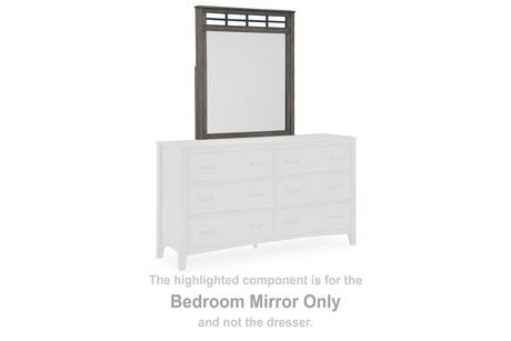 Furniture City Houma - Ashley Furniture - Montillan Bedroom Mirror - Bedroom Mirror / Grayish Brown - B651-36