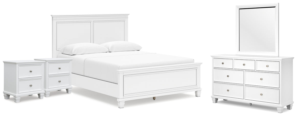 Fortman Queen Panel Bed
