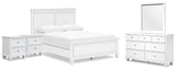 Fortman Queen Panel Bed