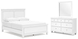Fortman Queen Panel Bed