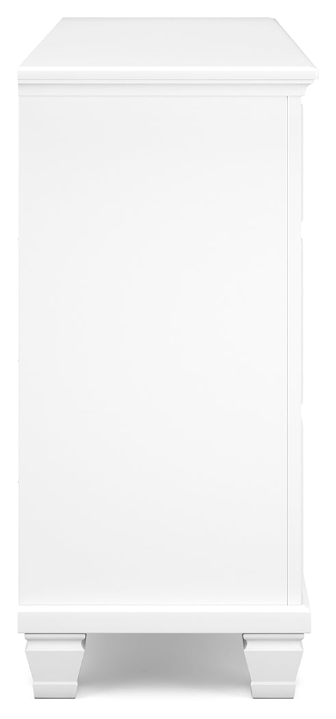 Fortman Full Panel Bed, Dresser and Nightstand