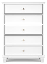 Fortman King Panel Bed, Dresser, Mirror, Chest and Nightstand