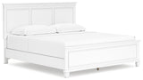 Fortman King Panel Bed, Dresser, Mirror and Nightstand