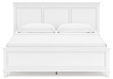 Fortman King Panel Bed, Dresser, Mirror, Chest and Nightstand
