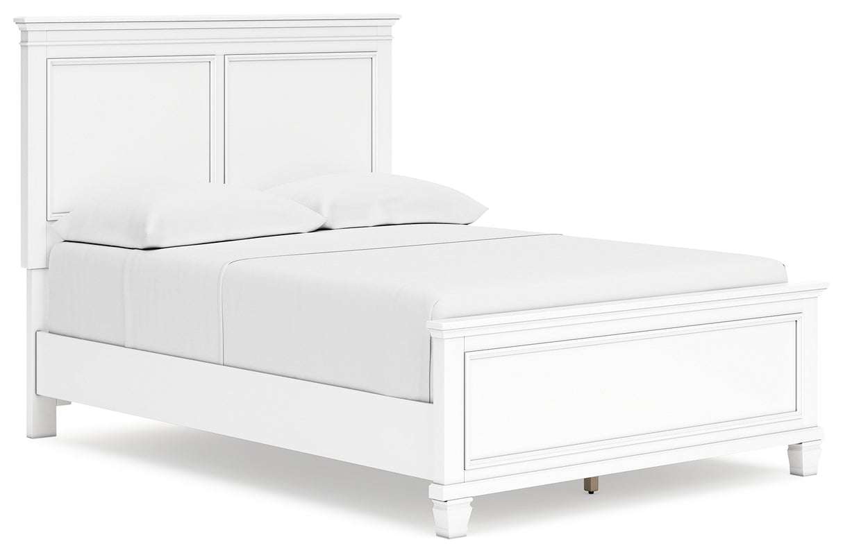 Fortman Full Panel Bed, Dresser and Mirror