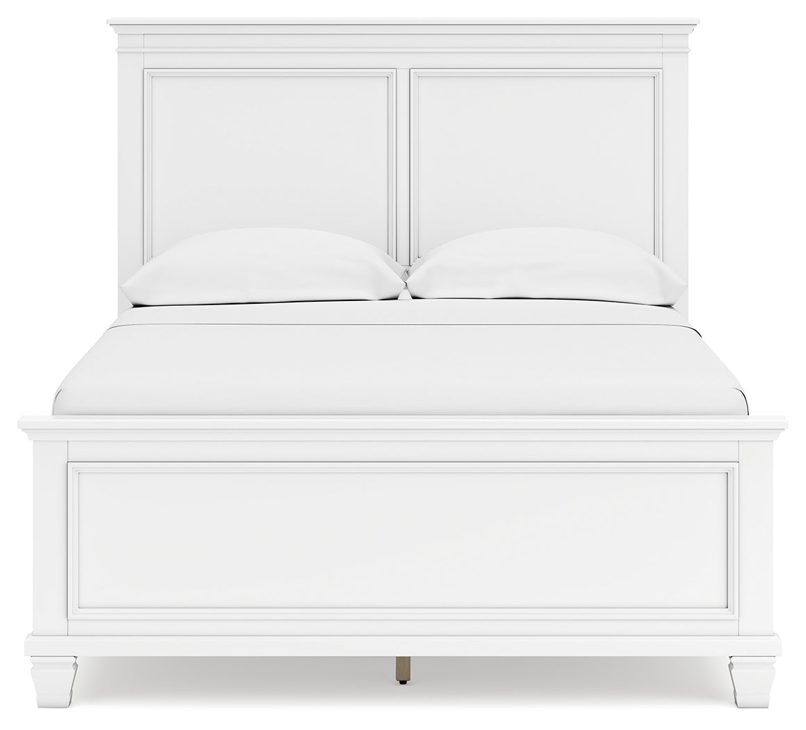 Fortman Full Panel Bed, Dresser and Nightstand