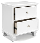 Fortman King Panel Bed, Dresser, Mirror and Nightstand