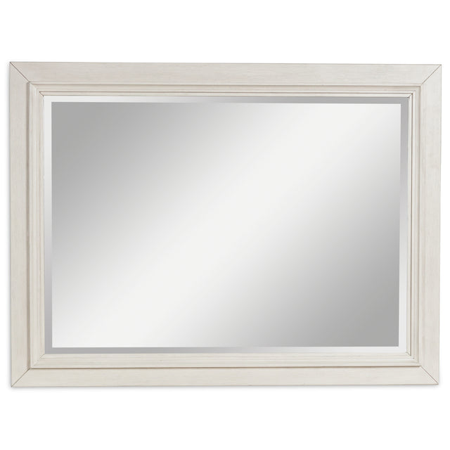 Furniture City Houma - Ashley Furniture - Shaybrock Bedroom Mirror - Bedroom Mirror / Antique White/Brown - B683-36