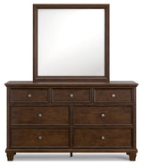 Danabrin Queen Panel Bed