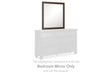Furniture City Houma - Ashley Furniture - Danabrin Bedroom Mirror - Bedroom Mirror / Brown - B685-36