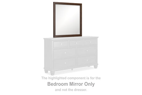 Furniture City Houma - Ashley Furniture - Danabrin Bedroom Mirror - Bedroom Mirror / Brown - B685-36