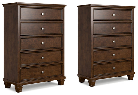 Furniture City Houma - Ashley Furniture - Danabrin Set of 2 Chests - Set of 2 Chests - B685B28