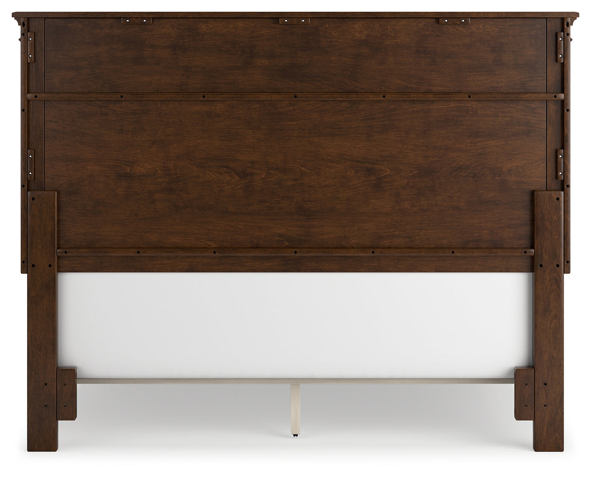 Danabrin Queen Panel Bed, Dresser, Mirror and Nightstand
