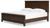 Danabrin King Panel Bed, Dresser, Mirror and Nightstand