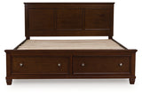 Danabrin King Panel Storage Bed