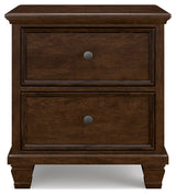 Danabrin Queen Panel Bed, Dresser, Mirror and Nightstand