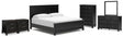 Furniture City Houma - Ashley Furniture - Lanolee King Panel Bed, Dresser, Mirror, Chest and 2 Nightstands - King Panel Bed, Dresser, Mirror, Chest and 2 Nightstands - B687B28