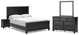 Lanolee Queen Panel Bed