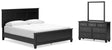 Furniture City Houma - Ashley Furniture - Lanolee California King Panel Bed, Dresser and Mirror - California King Panel Bed, Dresser and Mirror - B687B14