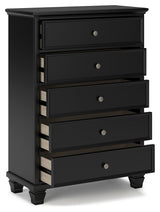 Lanolee Twin Panel Bed and Chest