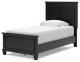 Lanolee Twin Panel Bed and Chest