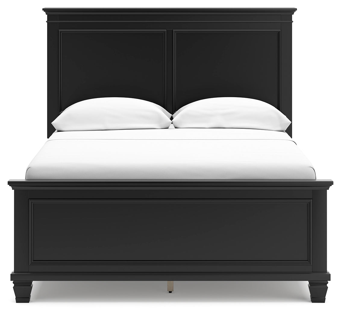 Lanolee Full Panel Bed, Dresser and Mirror