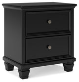 Lanolee Queen Panel Bed, Dresser, Mirror and Nightstand