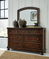 Porter Queen Panel Bed, Dresser, Mirror and 2 Nightstands