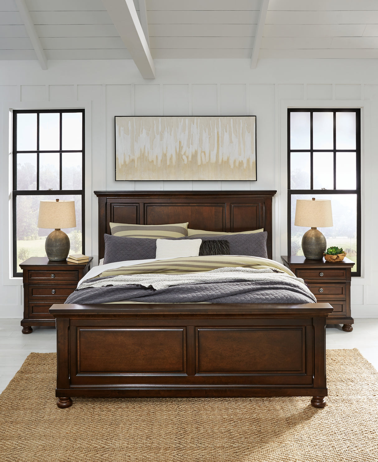 Porter King Panel Bed