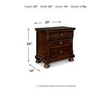 Porter Queen Panel Bed, Dresser, Mirror and 2 Nightstands