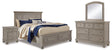 Furniture City Houma - Ashley Furniture - Lettner Queen Panel Storage Bed, Dresser, Mirror and Nightstand - Queen Panel Storage Bed, Dresser, Mirror and Nightstand - B733B46