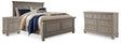 Furniture City Houma - Ashley Furniture - Lettner Queen Panel Bed, Dresser, and Nightstand - Queen Panel Bed, Dresser, and Nightstand - B733B42