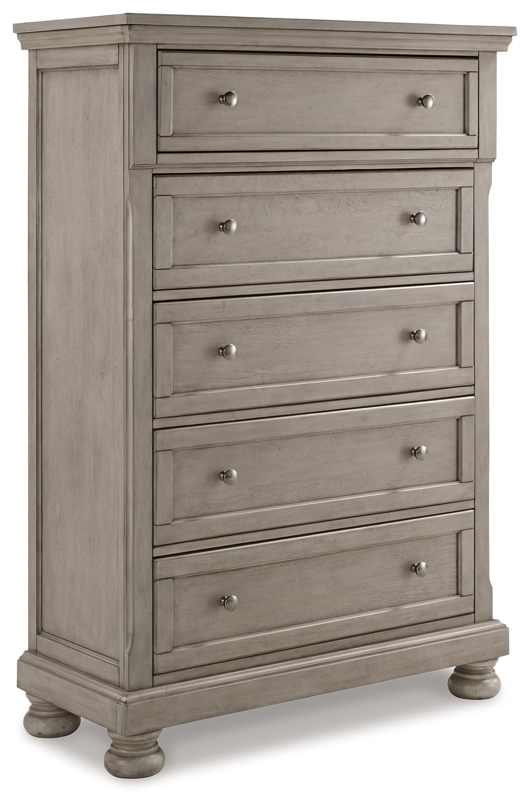 Lettner King Panel Bed, Chest and 2 Nightstands