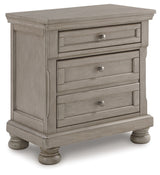 Lettner King Panel Bed, Chest and 2 Nightstands
