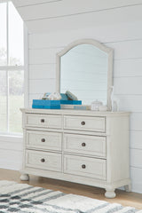 Robbinsdale Full Storage Sleigh Bed, Dresser, Mirror, Chest and Nightstand