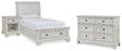 Furniture City Houma - Ashley Furniture - Robbinsdale Twin Sleigh Storage Bed, Dresser and Nightstand - Twin Sleigh Storage Bed, Dresser and Nightstand - B742B47